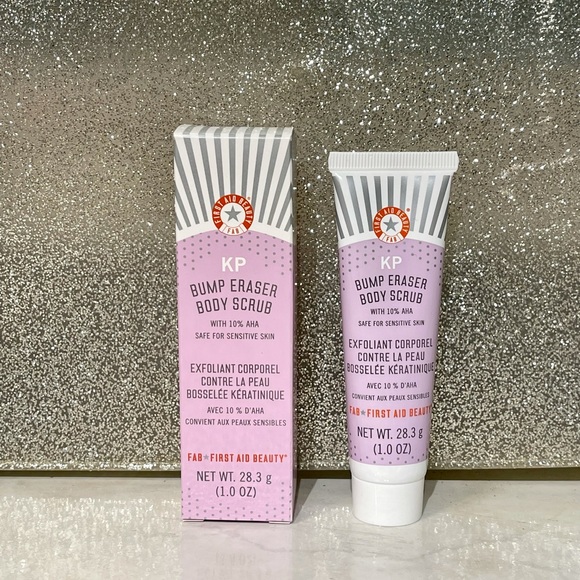 5 for $25 item 🌺 Mini FAB First Aid Beauty KP Bump Eraser Body Scrub - Picture 1 of 4